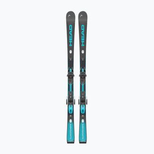 Schiuri de coborâre + legături HEAD Supershape e-Speed SW BB-PR + Protector Evo PR 13 GW black/blue