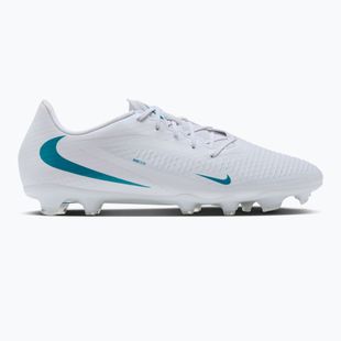 Încălțăminte de fotbal pentru bărbați Nike Phantom 6 Low Academy FG/MG white/white/dusty cactus