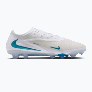 Încălțăminte de fotbal pentru bărbați Nike Phantom 6 Low Elite FG white/white/dusty cactus