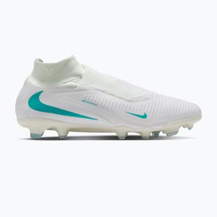 Încălțăminte de fotbal pentru bărbați Nike Phantom 6 High Pro FG white/white/dusty cactus