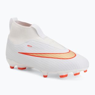 Încălțăminte de fotbal pentru copii Nike Jr. Mercurial Superfly 11 Academy white/bright crimson/blur
