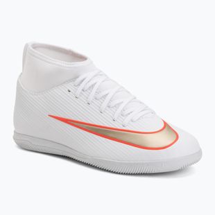 Încălțăminte de fotbal pentru copii Nike Jr. Mercurial Superfly 11 Club white/bright crimson/blur