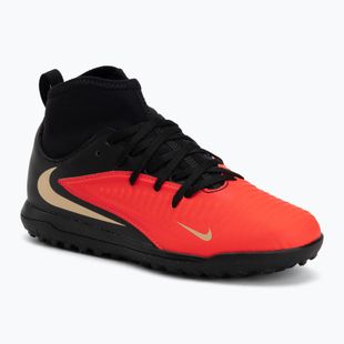 Încălțăminte de fotbal pentru copii Nike Jr. Phantom 6 High Club bright crimson/bright crimson/black