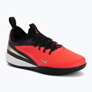Încălțăminte de fotbal pentru copii Nike Jr. Phantom 6 Low Academy Bright Crimson/Bright Crimson/Black