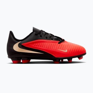 Încălțăminte de fotbal pentru copii Nike Jr. Phantom 6 Low Club bright crimson/bright crimson/black