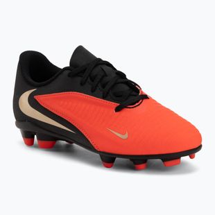 Încălțăminte de fotbal pentru copii Nike Jr. Phantom 6 Low Club bright crimson/bright crimson/black