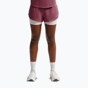 Pantaloni scurți de alergare pentru femei Nike Flow pink smoke
