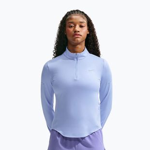 Bluză pentru femei de alergare Nike Swift Dri-FIT UV 1/4-Zip aluminum