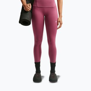 Colanți pentru femei Nike One pink smoke/white