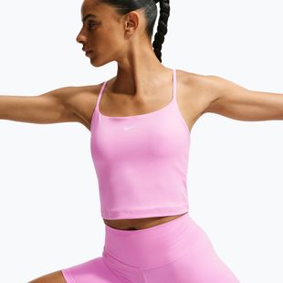 Tricou de antrenament pentru femei Nike One pink rise