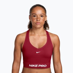 Top de antrenament Nike Pro Seamless tough red/white