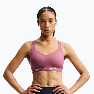 Sutien de antrenament Nike Indy High Support pink smoke