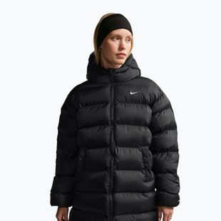 Geacă izolată pentru femei Nike Classic Therma-FIT Parka black/sail