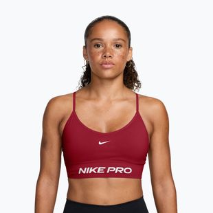 Sutien de antrenament Nike Pro Seamless tough red/white