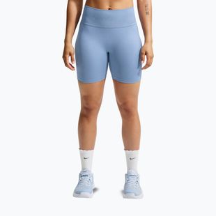 Pantaloni scurți de antrenament pentru femei Nike Pro Seamless work blue