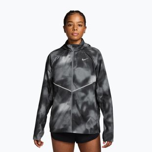 Geacă de alergare pentru bărbați Nike Miler black/smoke grey