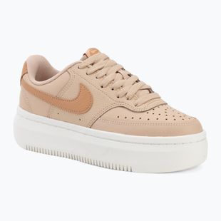 Încălțăminte pentru femei Nike Court Vision Alta shimmer/sail/light cognac