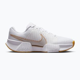 Încălțăminte de tenis pentru femei Nike GP Challenge Pro white/summit white/linen/light orewood brown