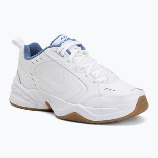 Încălțăminte de antrenament pentru bărbați Nike Air Monarch IV white/indigo storm/gum light brown/white