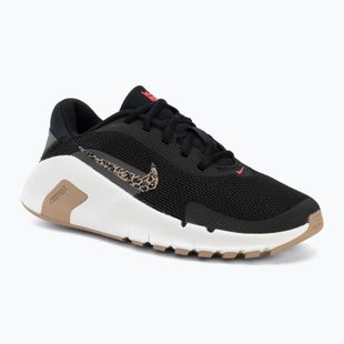 Încălțăminte de antrenament pentru femei Nike Flex Train Print black/iron grey/sail/multi color