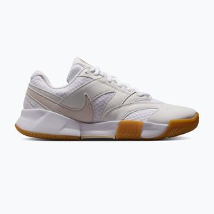 Încălțăminte de tenis pentru femei Nike Court Lite 4 White/Summit White/Linen/Light Orewood Brown