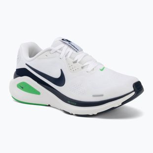 Încălțăminte de alergare pentru bărbați Nike Structure 26 white/green spark/midnight navy