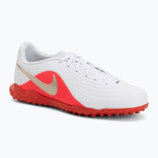 Încălțăminte de fotbal pentru bărbați Nike Tiempo Maestro Club White/Bright Crimson/Blur