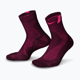Șosete Nike Run Lightweight Micro Crew Black/Hyper Pink/Hyper Pink