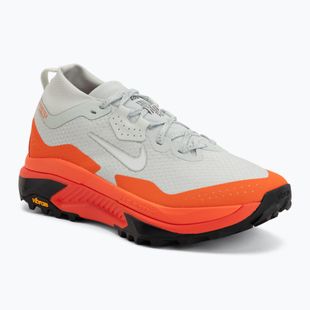 Încălțăminte de alergare pentru bărbați Nike ACG Zegama Trail GORE-TEX light silver/safety orange/summit white
