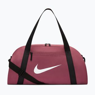 Geantă de antrenament pentru femei Nike Gym Club 24 l pink smoke/black/white