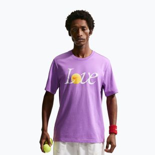 Tricou de tenis pentru bărbați Nike Court Love bright violet