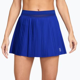 Fustă de tenis Nike Court Dri-Fit Advantage Pleated old royal/white
