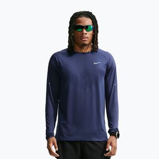 Longsleeve de alergare pentru bărbați Nike Stride Dri-Fit ADV Midnight Navy