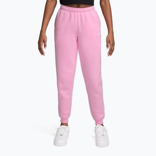 Pantaloni pentru copii Nike Sportswear Studio pink rise/white