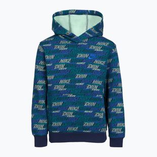 Bluză pentru copii Nike Sportswear Club Fleece bright spruce/midnight navy/game royal