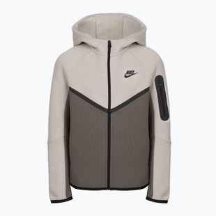 Bluză pentru copii Nike Sportswear Tech Fleece moon particle/cave stone/black/black