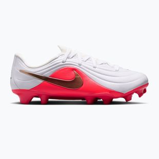 Încălțăminte de fotbal pentru copii Nike Jr. Tiempo Maestro Academy white/bright crimson/blur