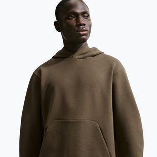 Bluză de antrenament pentru bărbați Nike 24.7 ImpossiblySoft Dark Hazel/Black/Velvet Brown