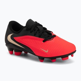 Încălțăminte de fotbal pentru copii Nike Jr. Phantom 6 Low Club bright crimson/bright crimson/black