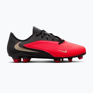 Încălțăminte de fotbal pentru copii Nike Jr. Phantom 6 Low Club bright crimson/bright crimson/black