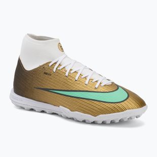 Încălțăminte de fotbal pentru bărbați Nike Mercurial Superfly 11 Academy "Kylian Mbappé" metallic gold/green glow