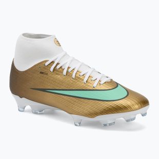 Încălțăminte de fotbal pentru bărbați Nike Mercurial Superfly 11 Academy "Kylian Mbappé" metallic gold/green glow