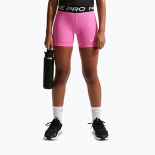 Pantaloni scurți pentru copii Nike Pro playful pink/white