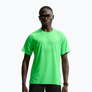 Tricou de alergare pentru bărbați Nike Stride green spark