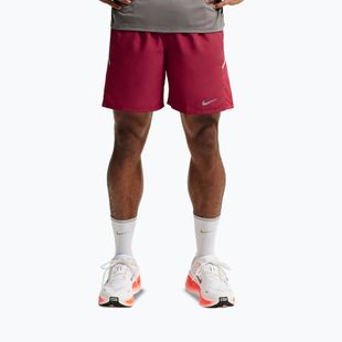 Pantaloni scurți de alergare pentru bărbați Nike Miler tough red/sport red