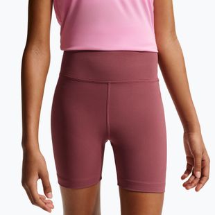 Pantaloni scurți pentru copii Nike One pink smoke/white