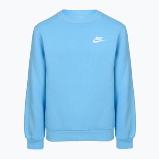Bluză pentru copii Nike Sportswear Club Fleece football blue/white