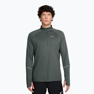 Bluză de alergare pentru bărbați Nike Miler Dri-Fit UV 1/2 Zip camo green