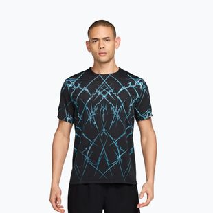 Tricou de alergare pentru bărbați Nike AeroSwift black/white