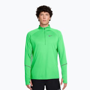 Bluză de alergare pentru bărbați Nike Miler Dri-Fit UV 1/2 Zip illusion green